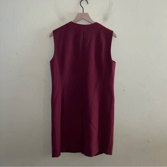 BCBG MAXAZRIA single button vest style dress with pockets S - Picture 6 of 6